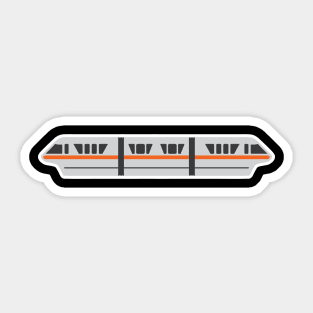 Monorail - Orange Sticker